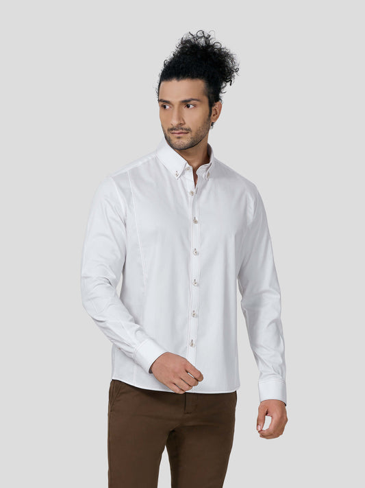 Reflection Button Down Untuck Shirt - STOMBIL TRADE INDIA PRIVATE LIMITED