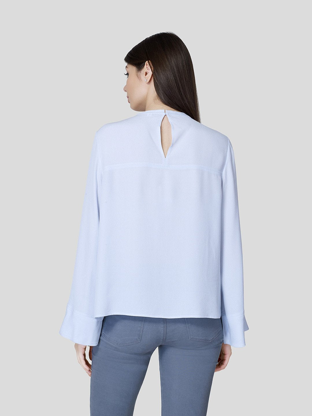 A-Line Paneled Top - Zest Mélange 