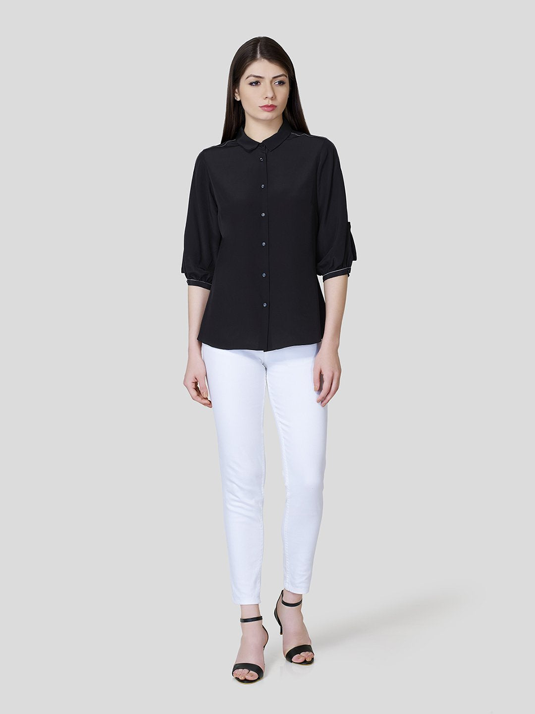 Balloon Sleeve Shirt - STOMBIL TRADE 