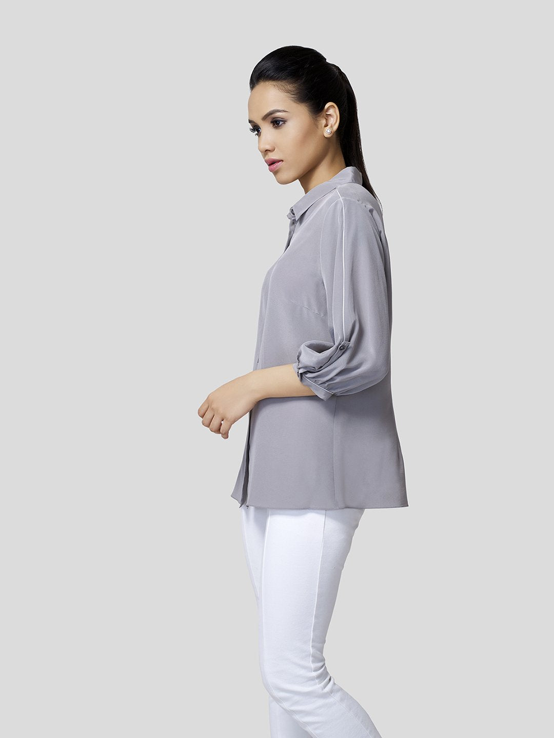 Balloon Sleeve Shirt - STOMBIL TRADE 