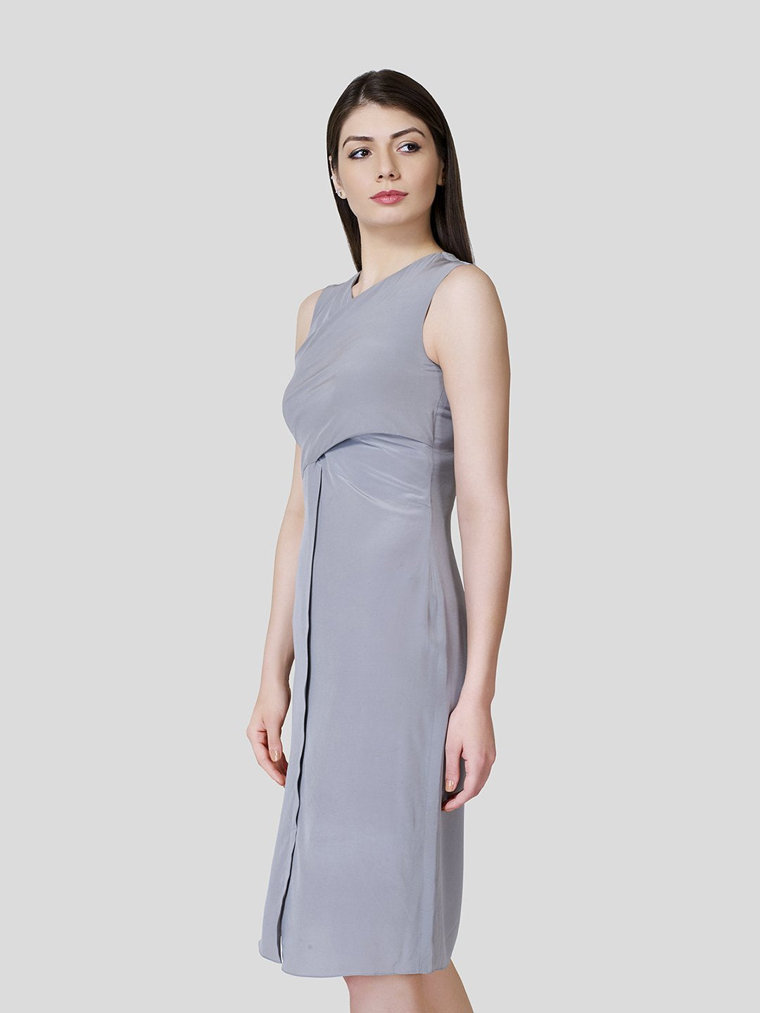 Overlapped Front Dress - STOMBIL TRADE 