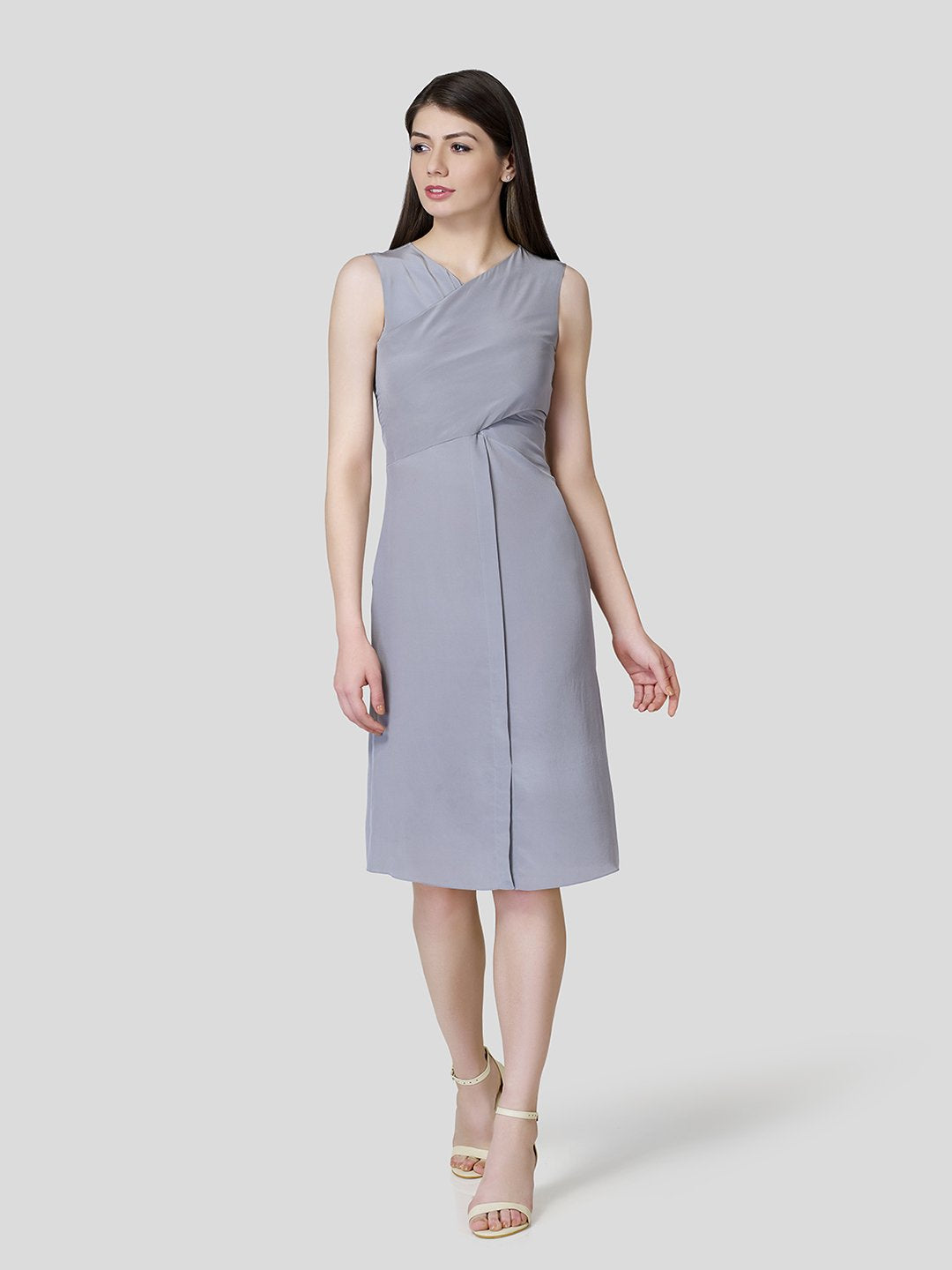 Overlapped Front Dress - STOMBIL TRADE 