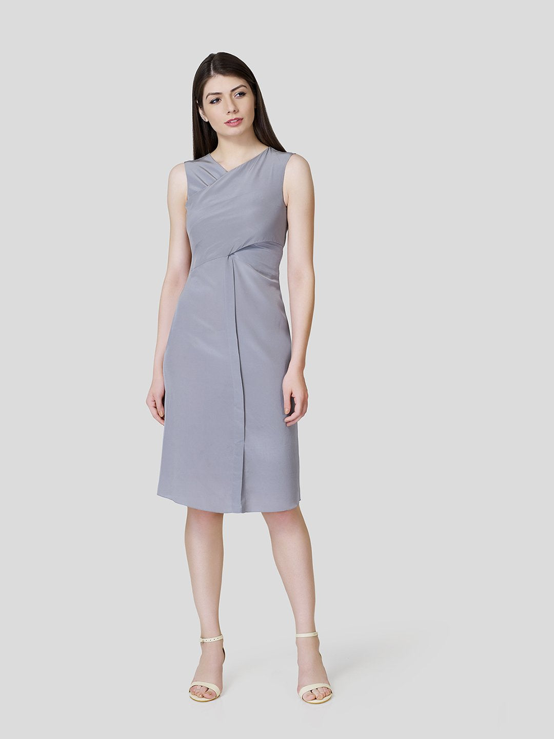 Overlapped Front Dress - STOMBIL TRADE 