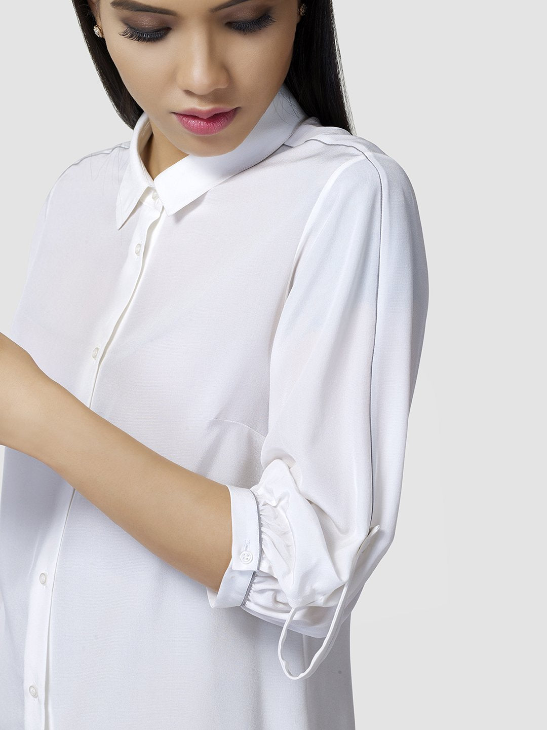 Balloon Sleeve Shirt - STOMBIL TRADE 