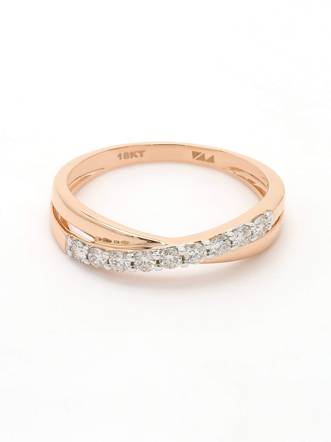 Real Diamond Band Ring - STOMBIL TRADE 