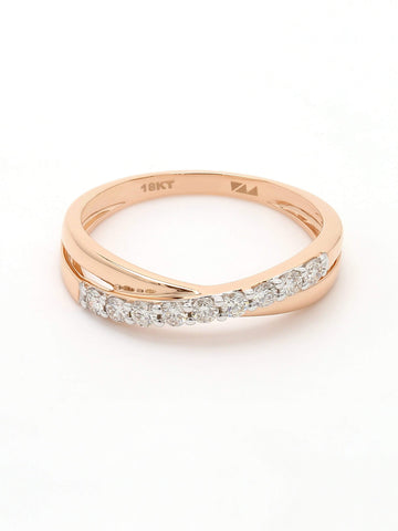 Real Diamond Band Ring - STOMBIL TRADE 