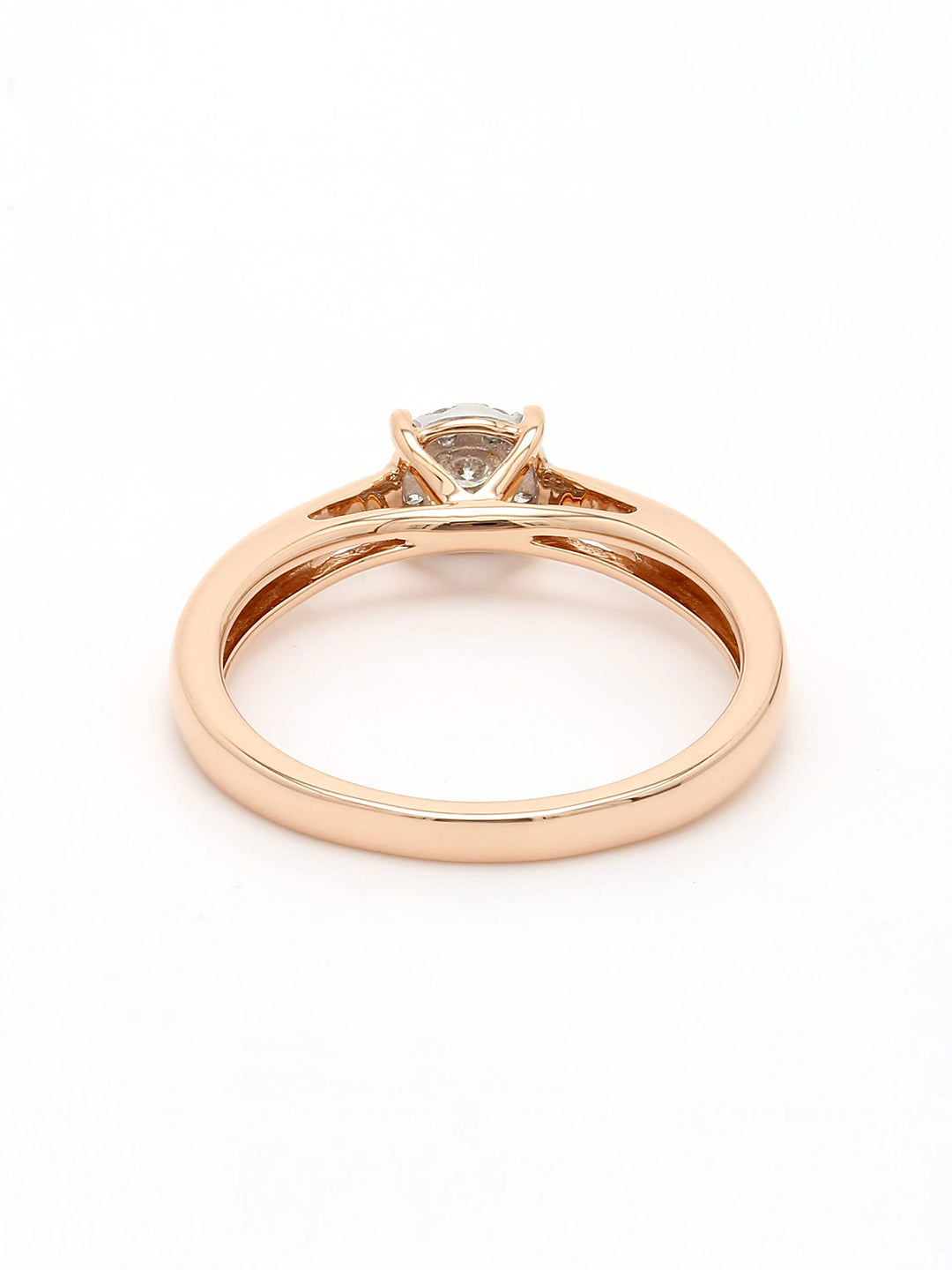 Real Diamond Illussion Cluster Ring - STOMBIL TRADE 
