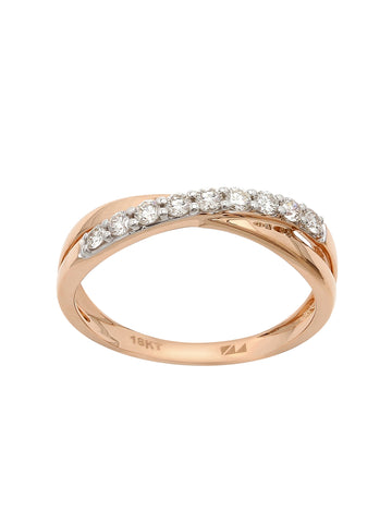 Real Diamond Band Ring - STOMBIL TRADE 