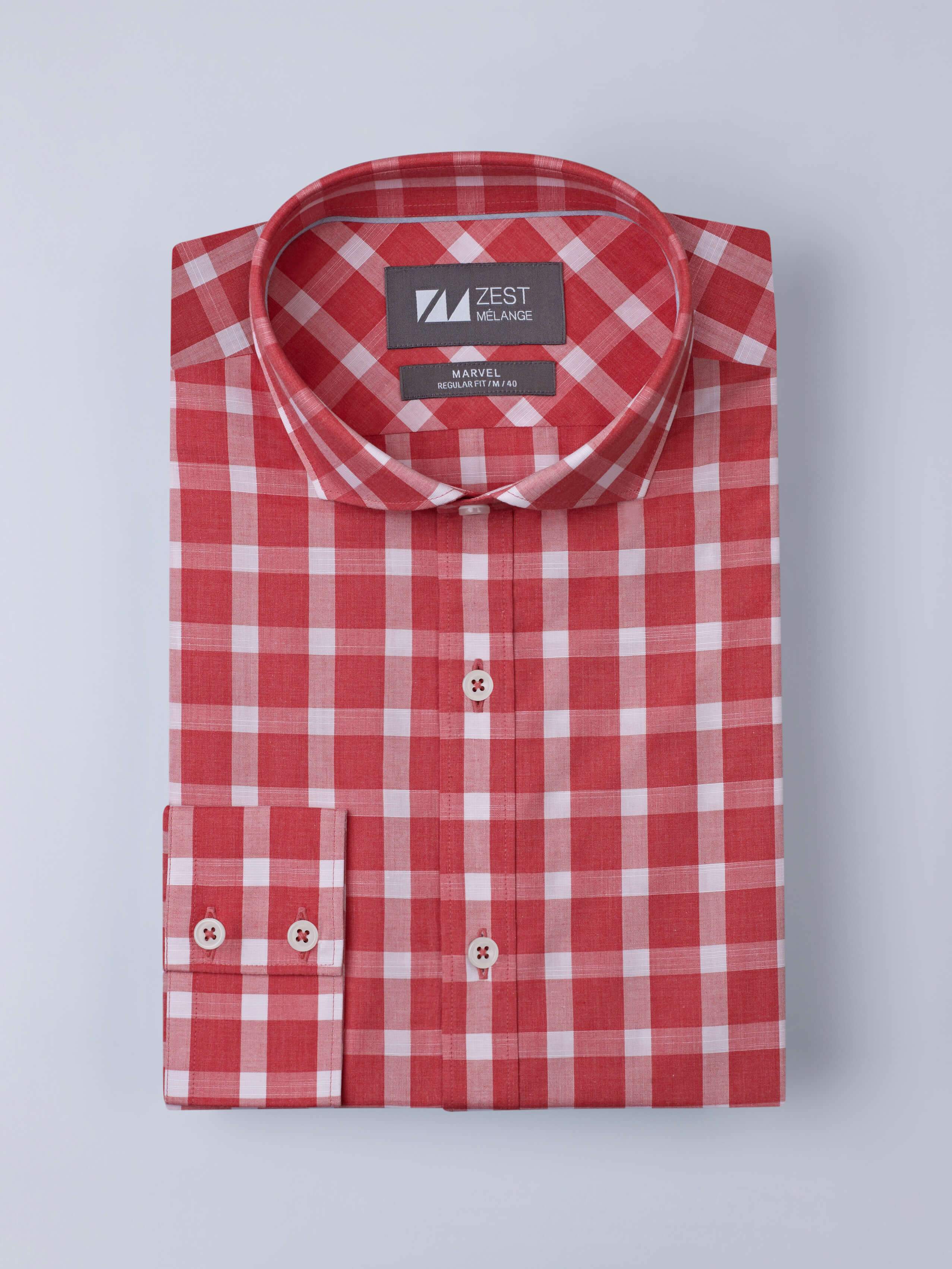 Checks Shirt - Zest Mélange