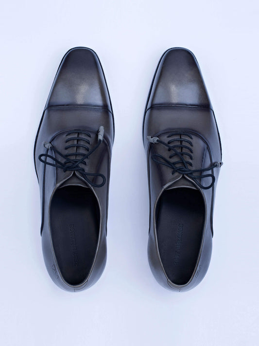 Oxford Lace Up Shoes With Precise Invisible Stitch Details - STOMBIL TRADE INDIA PRIVATE LIMITED 