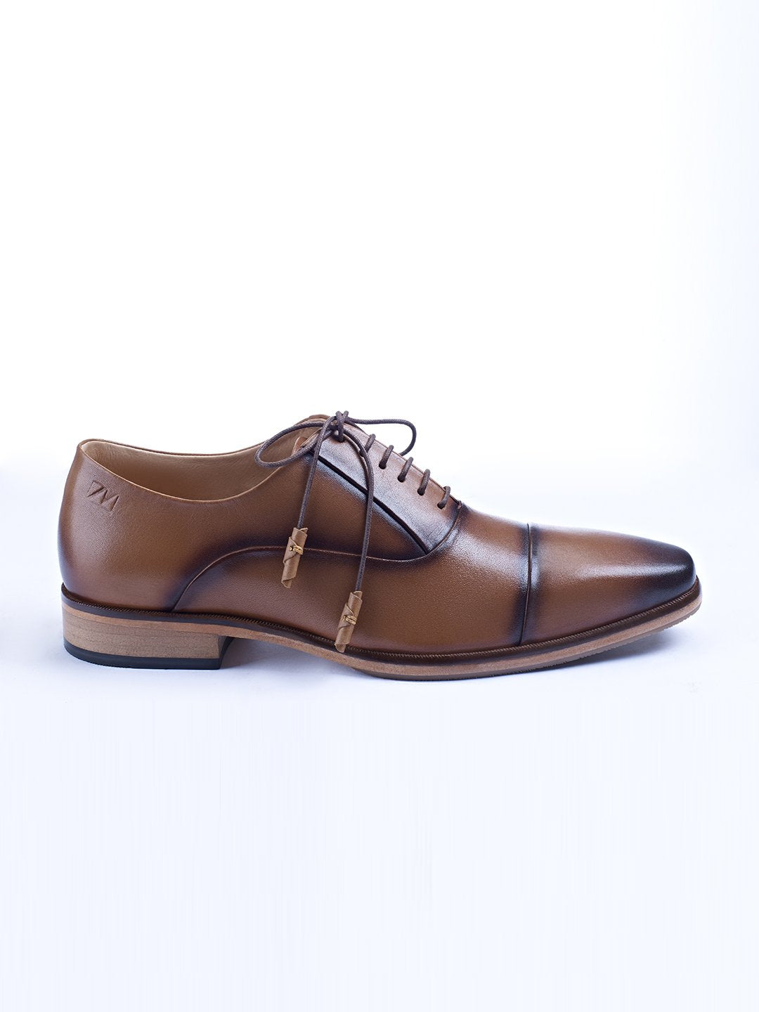 Oxford Lace Up With Precise Invisible Stitch Details - STOMBIL TRADE 