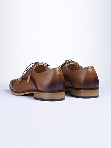 Oxford Lace Up With Precise Invisible Stitch Details - STOMBIL TRADE 