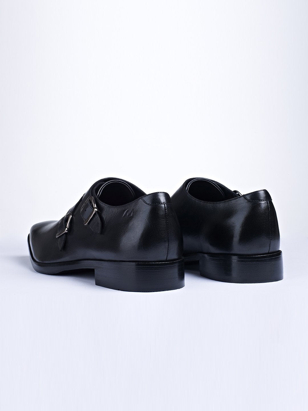Classic Double Buckle Monk Shoes - Zest Mélange 