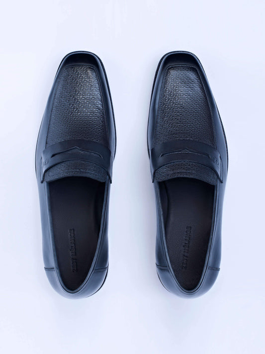 Classic Moccasins With Zm Embossed Detail - STOMBIL TRADE INDIA PRIVATE LIMITED 