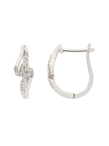 Real Diamond Hoop Earring - STOMBIL TRADE 