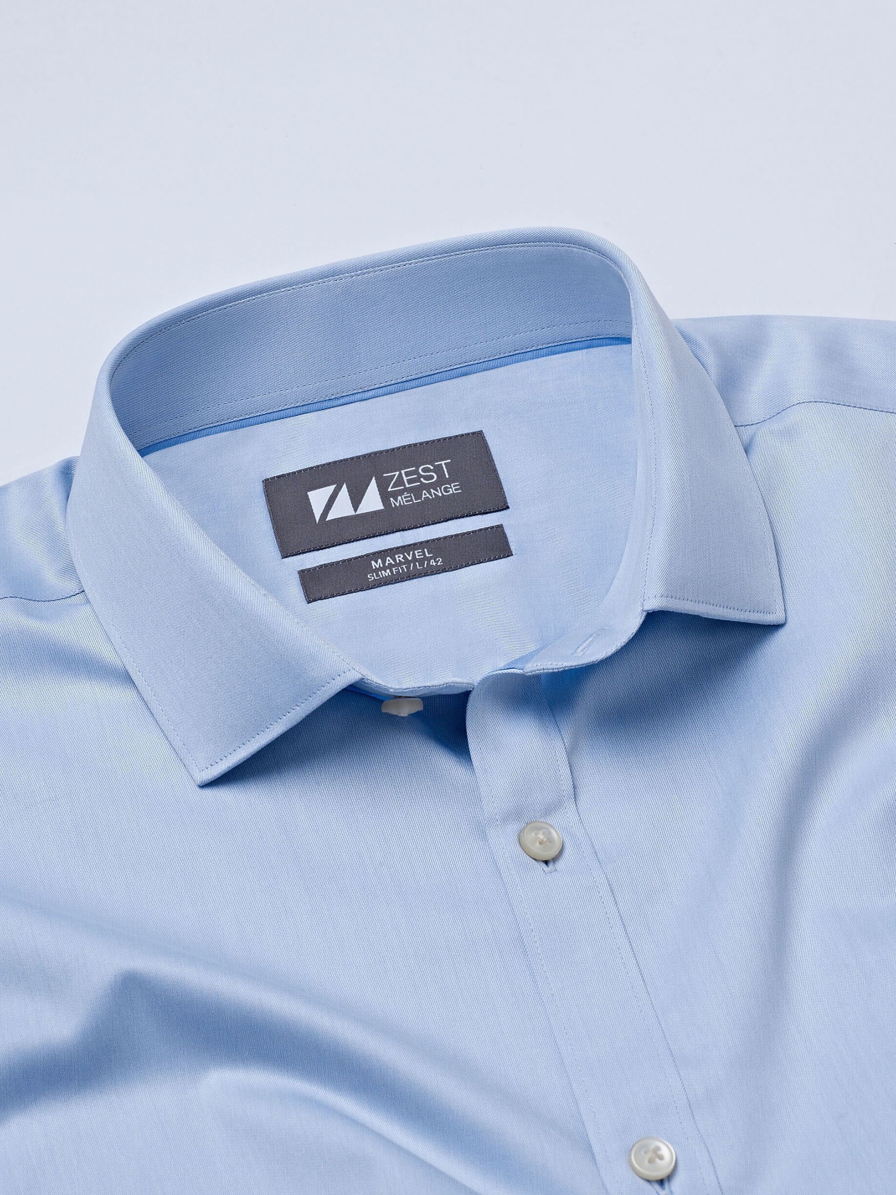 Blue Classic Shirt - STOMBIL TRADE