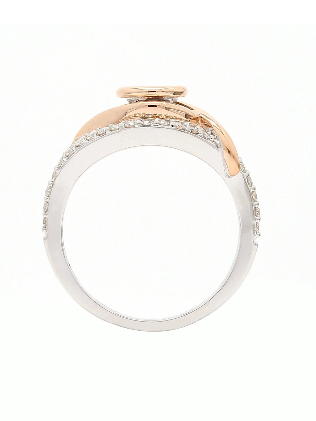 Real Diamond Illussion Cluster Ring - STOMBIL TRADE 