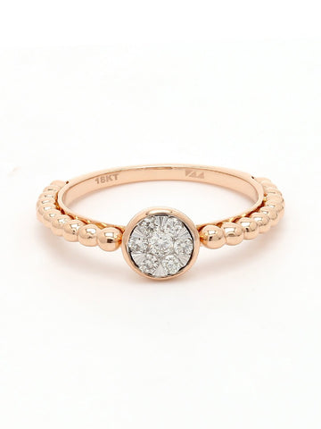Real Diamond Illussion Cluster Ring - STOMBIL TRADE 
