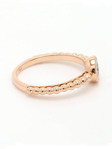 Real Diamond Illussion Cluster Ring - STOMBIL TRADE 