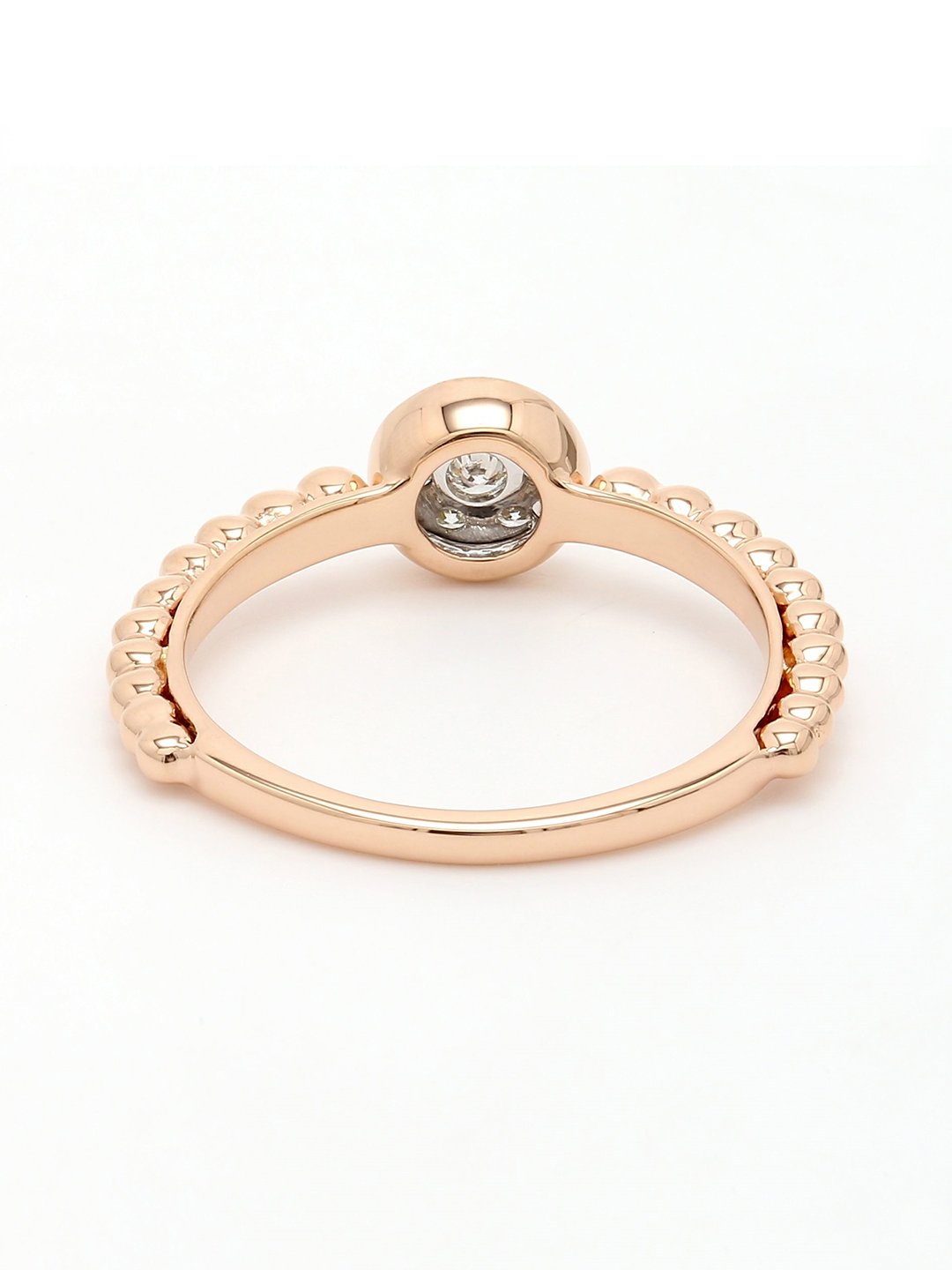 Real Diamond Illussion Cluster Ring - STOMBIL TRADE 