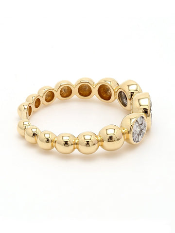 Real Diamond Illussion Cluster Band Ring - STOMBIL TRADE 