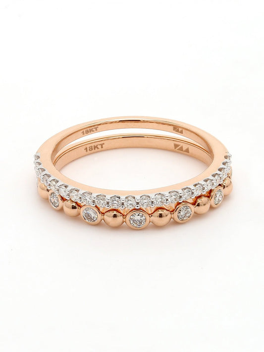 Real Diamond Band Ring - Zest Mélange 
