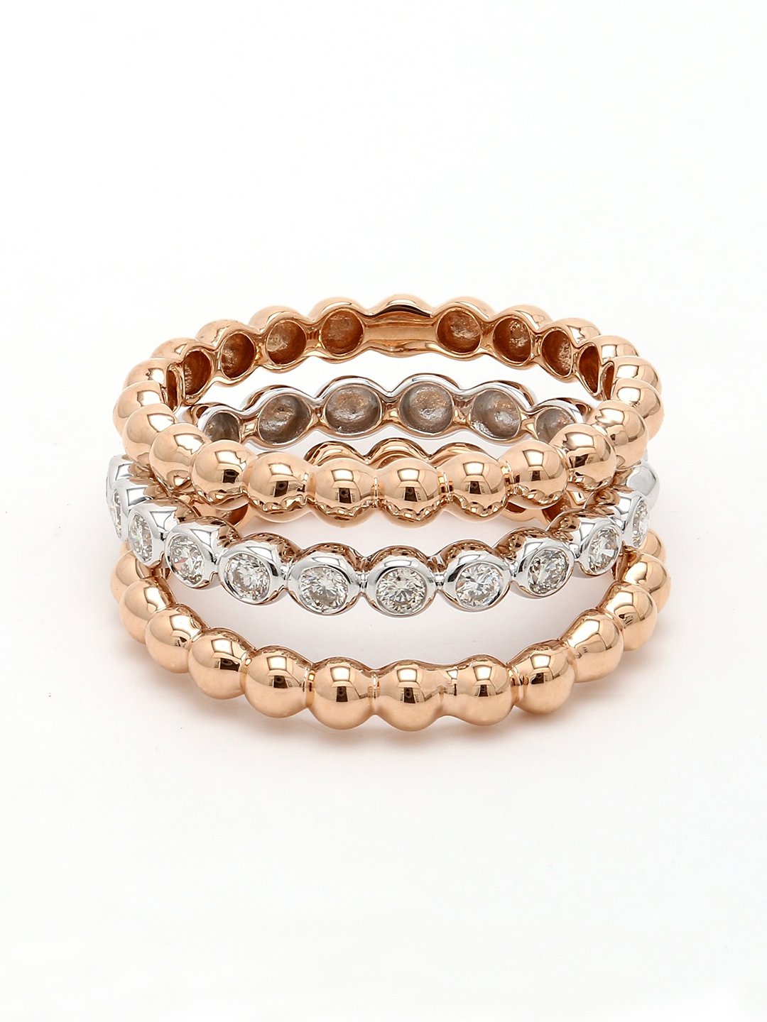 Real Diamond Band Ring - STOMBIL TRADE 