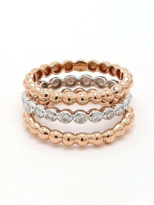 Real Diamond Band Ring - Zest Mélange 