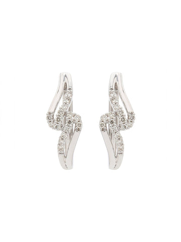 Real Diamond Hoop Earring - STOMBIL TRADE 
