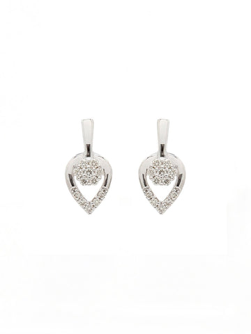 Real Diamond Cluster Stud Earring - STOMBIL TRADE 