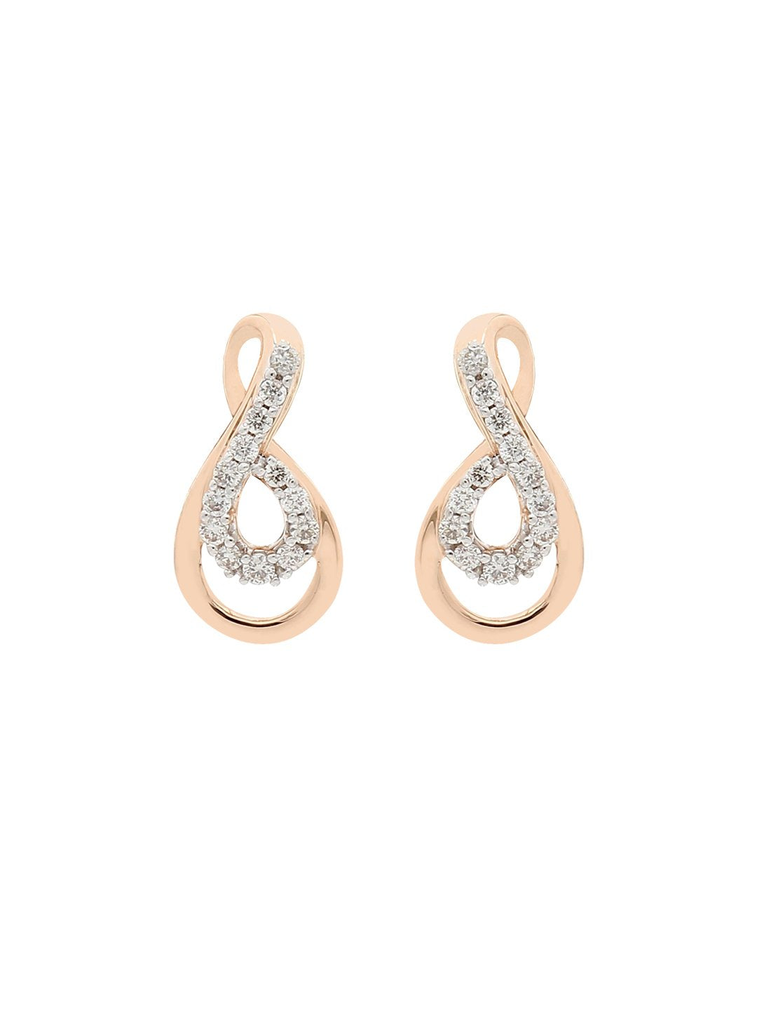 Real Diamond Stud Earring - STOMBIL TRADE 