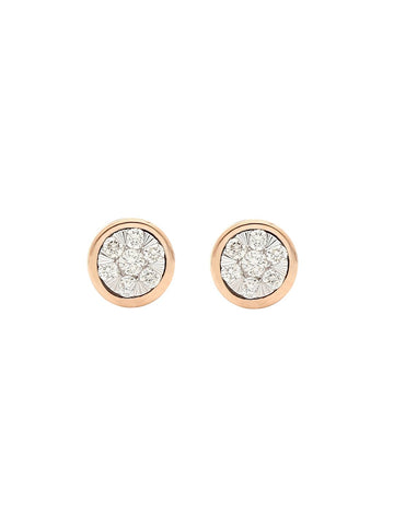 Real Diamond Illussion Cluster Stud Earring - STOMBIL TRADE 