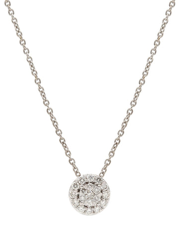 Real Diamond Illussion Cluster Pendant With Chain - STOMBIL TRADE 