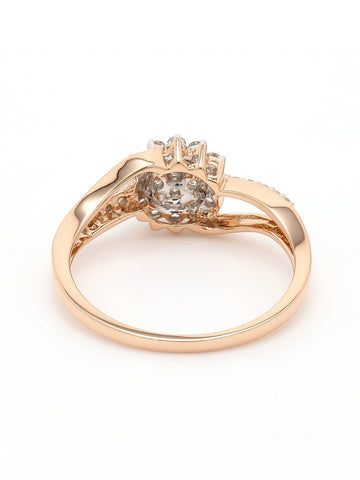 Real Diamond Cluster Ring - STOMBIL TRADE 