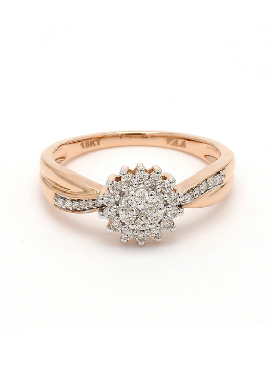 Real Diamond Cluster Ring - Zest Mélange 