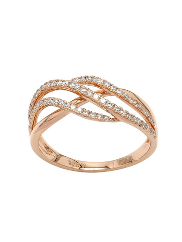 Real Diamond Band Ring - STOMBIL TRADE 