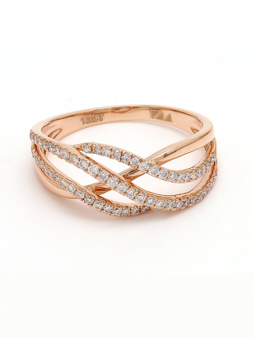 Real Diamond Band Ring - STOMBIL TRADE 