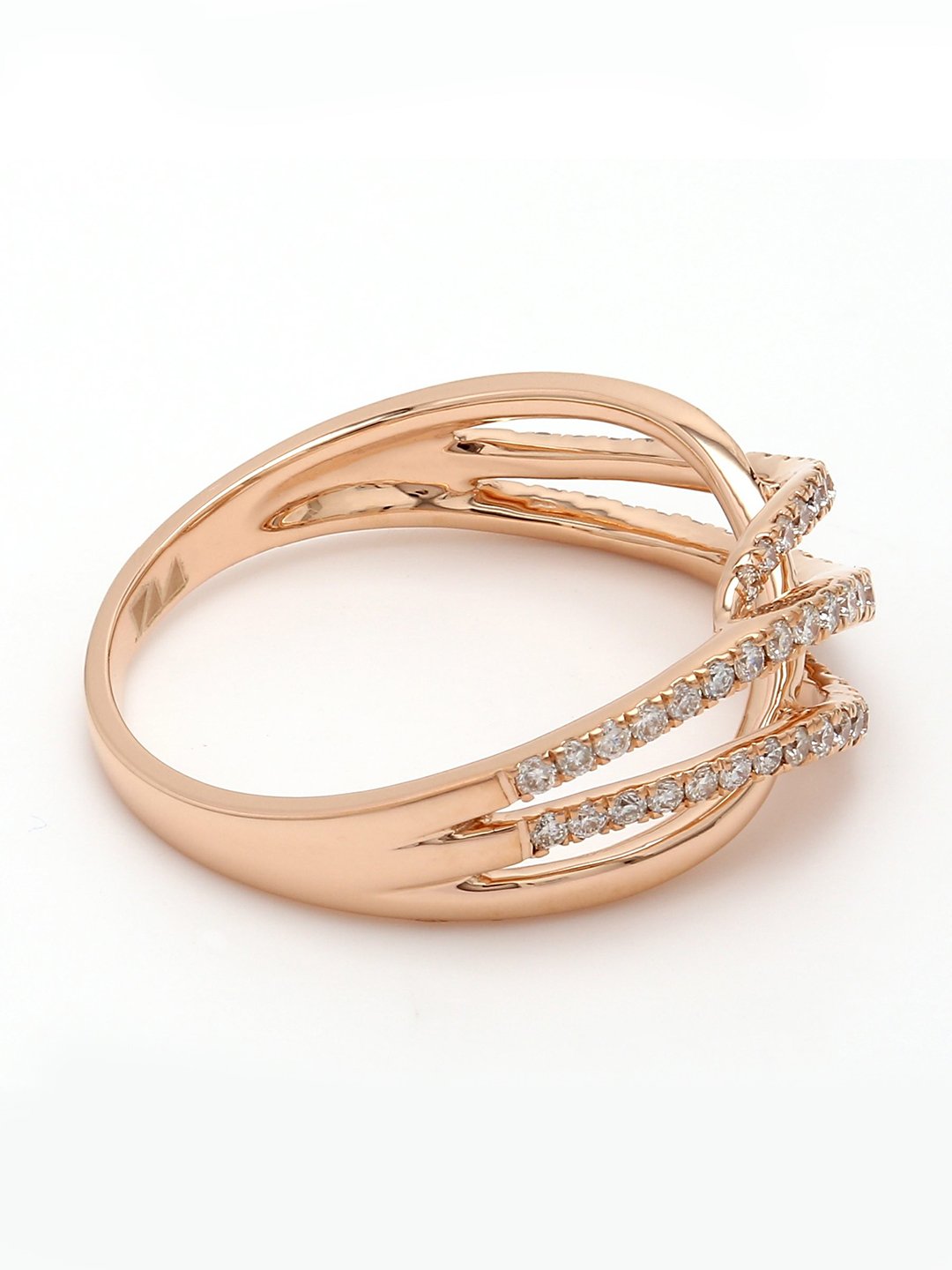 Real Diamond Band Ring - STOMBIL TRADE 