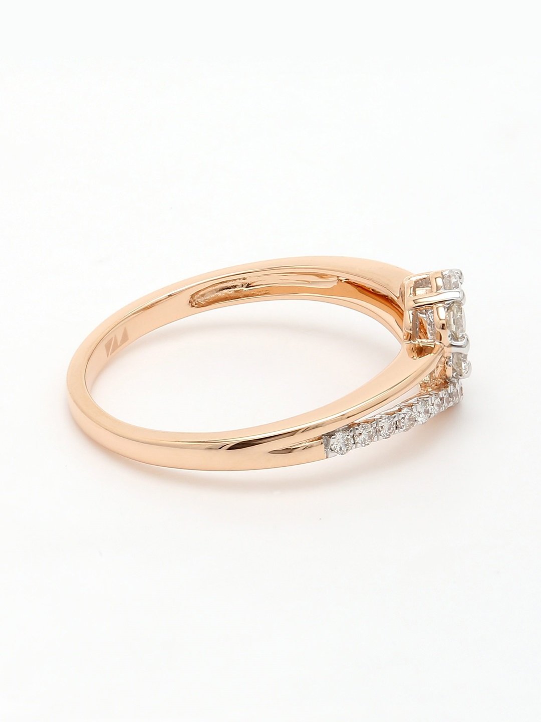 Real Diamond Cluster Ring - STOMBIL TRADE 