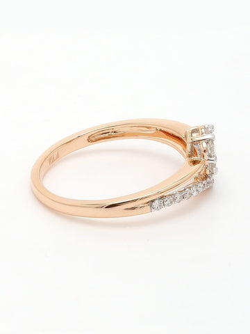 Real Diamond Cluster Ring - STOMBIL TRADE 