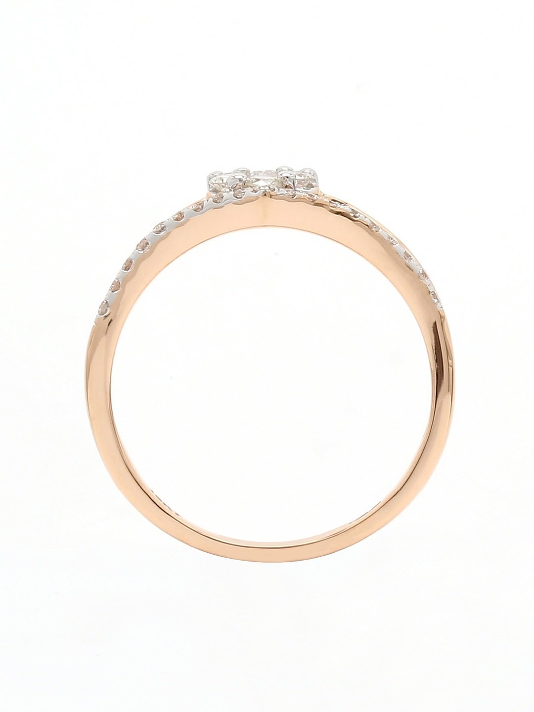 Real Diamond Cluster Ring - STOMBIL TRADE 