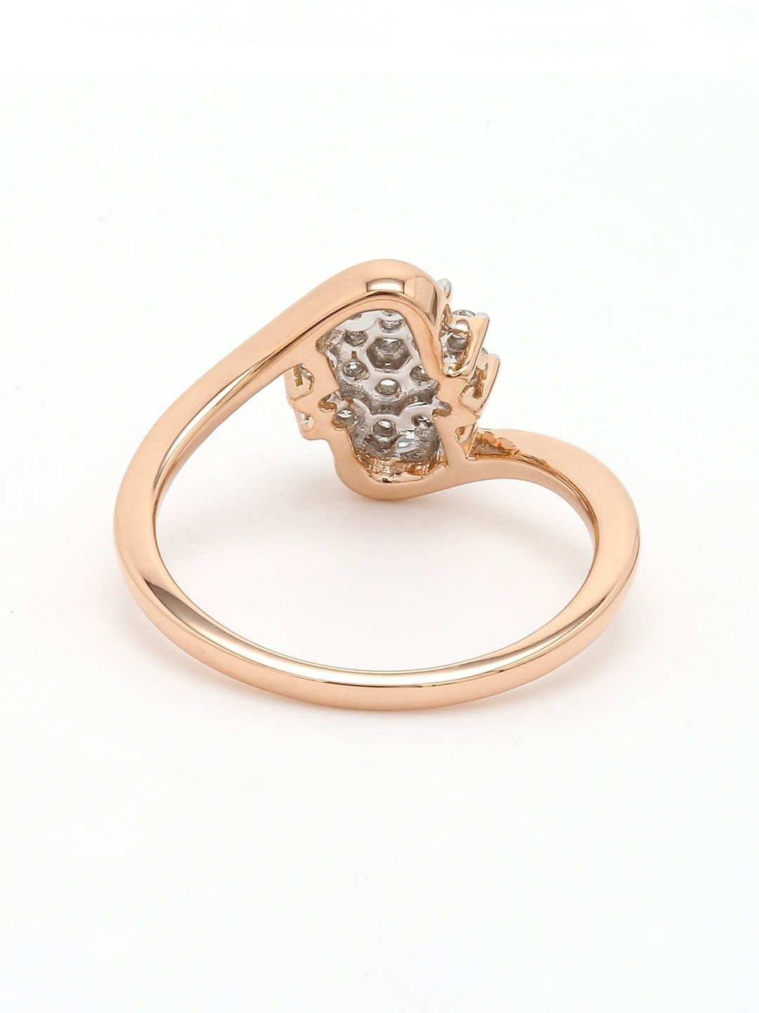 Real Diamond Cluster Ring - STOMBIL TRADE 