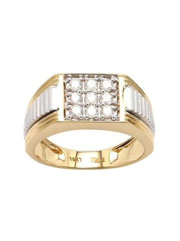 Real Diamond Mens Ring - STOMBIL TRADE 