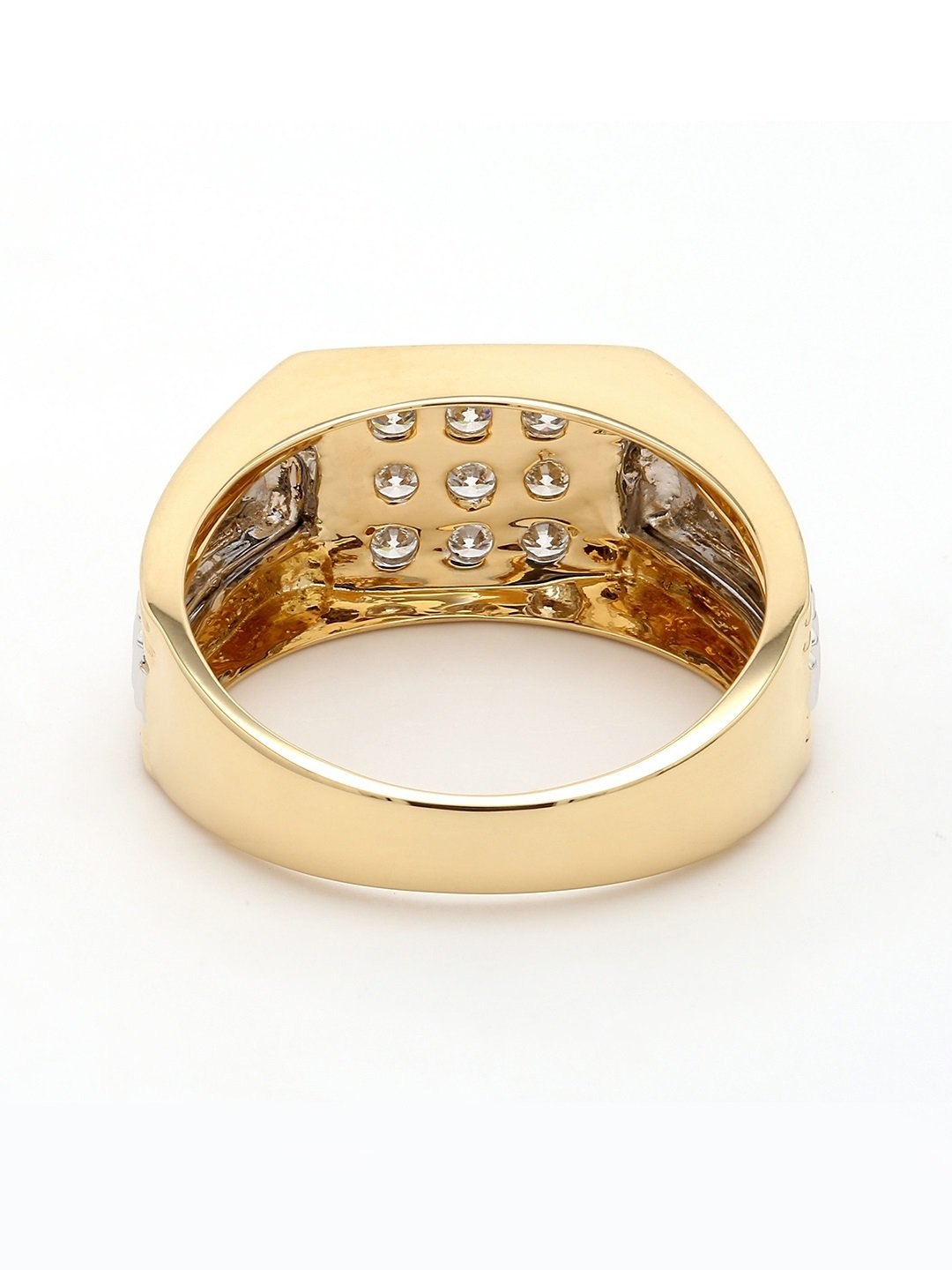 Real Diamond Mens Ring - STOMBIL TRADE 