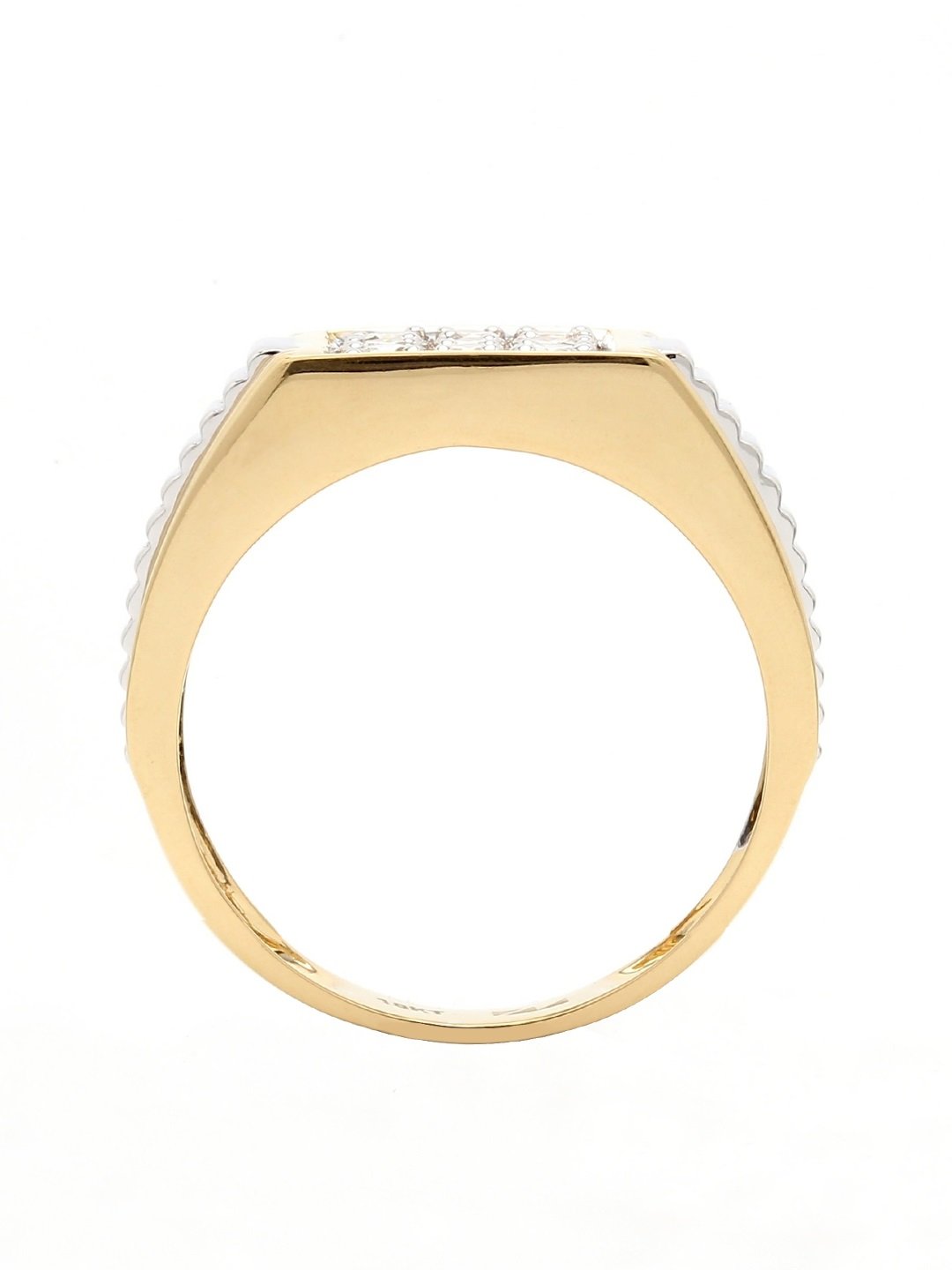 Real Diamond Mens Ring - STOMBIL TRADE 