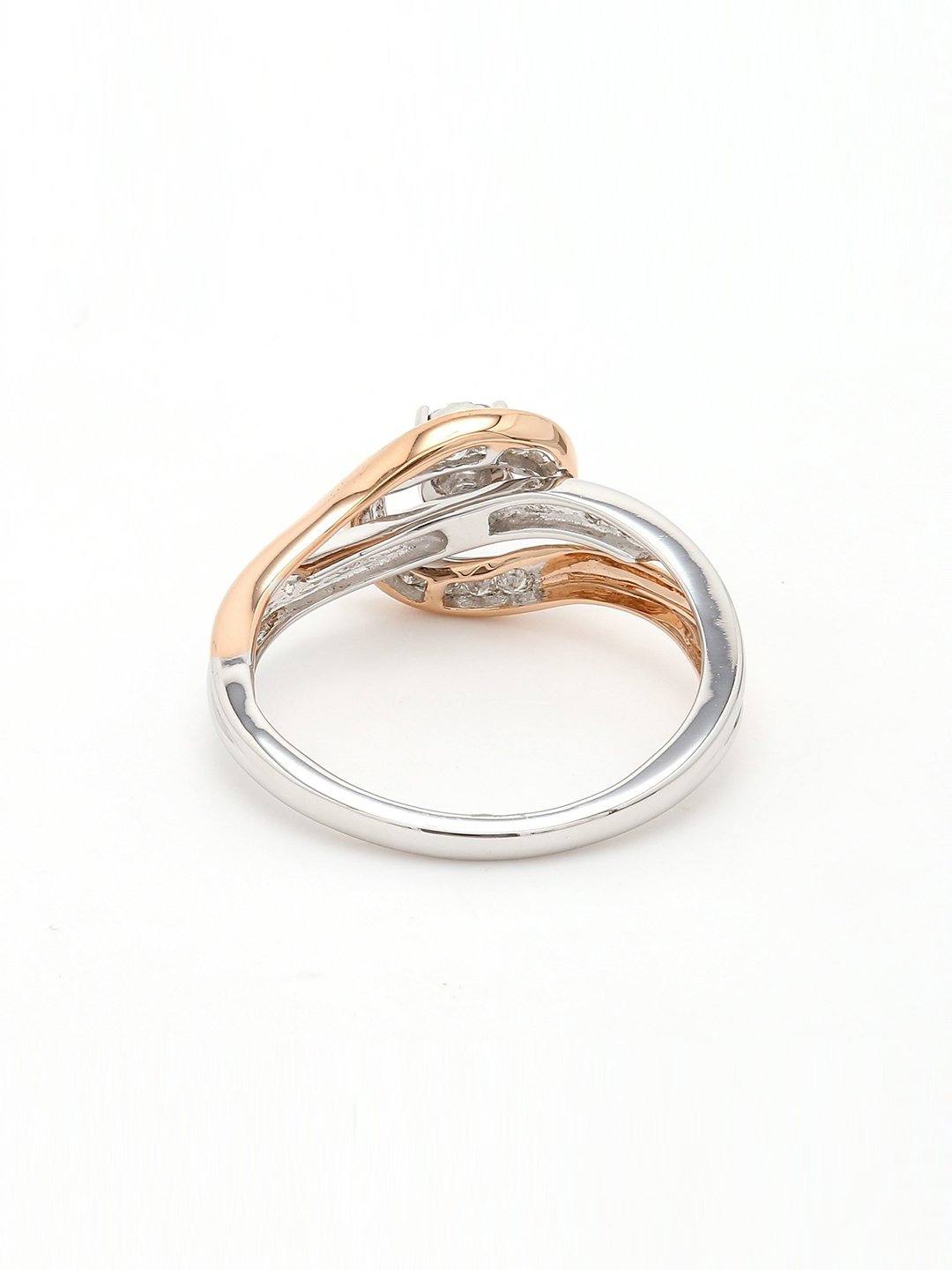 Real Diamond Illussion Cluster Ring - STOMBIL TRADE 