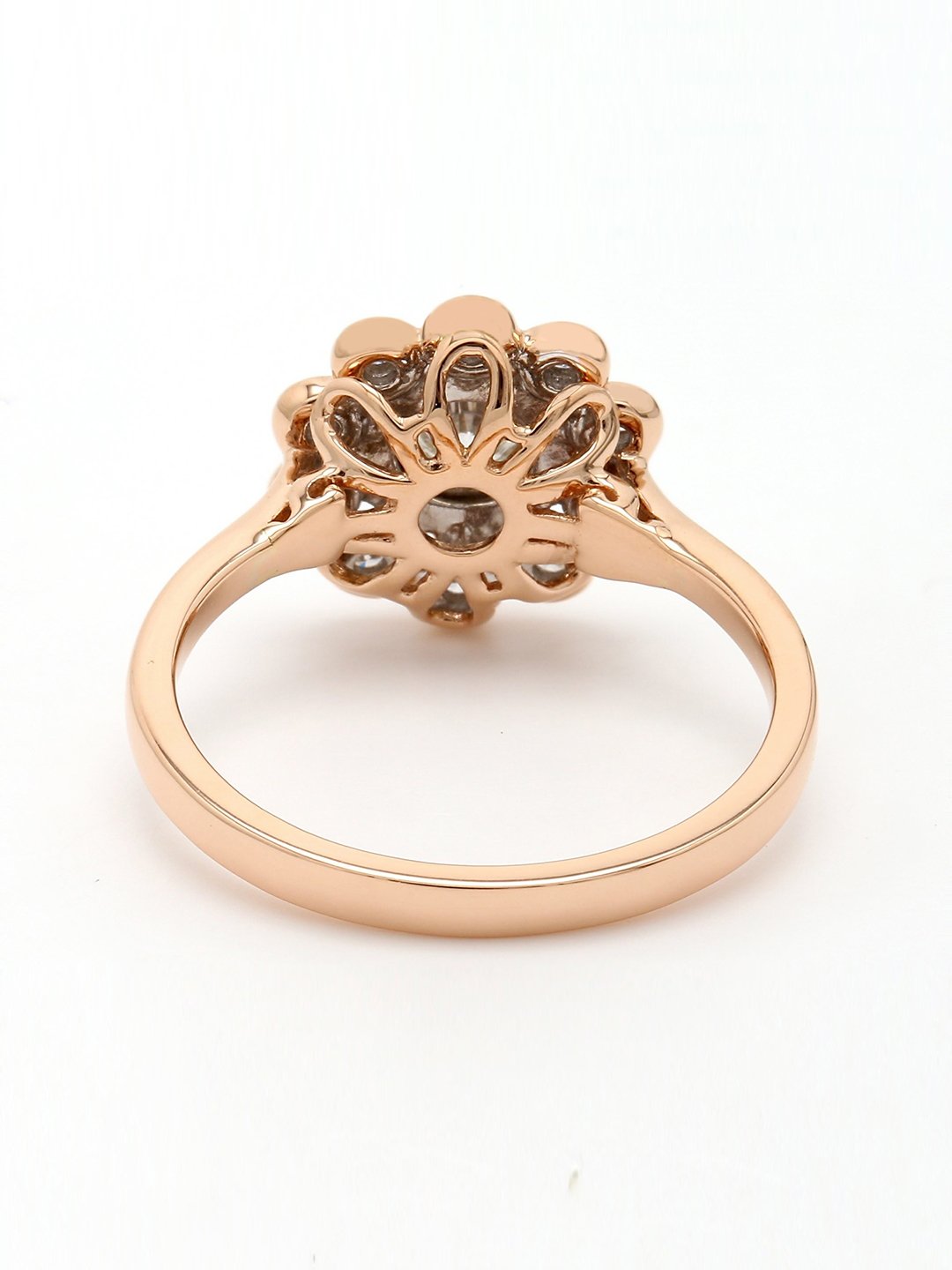 Real Diamond Illussion Solitaire Ring - STOMBIL TRADE 