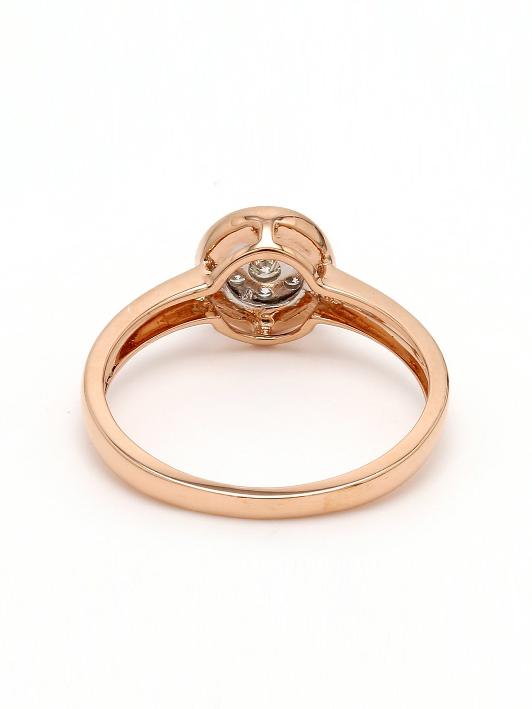 Real Diamond Illussion Cluster Ring - STOMBIL TRADE 