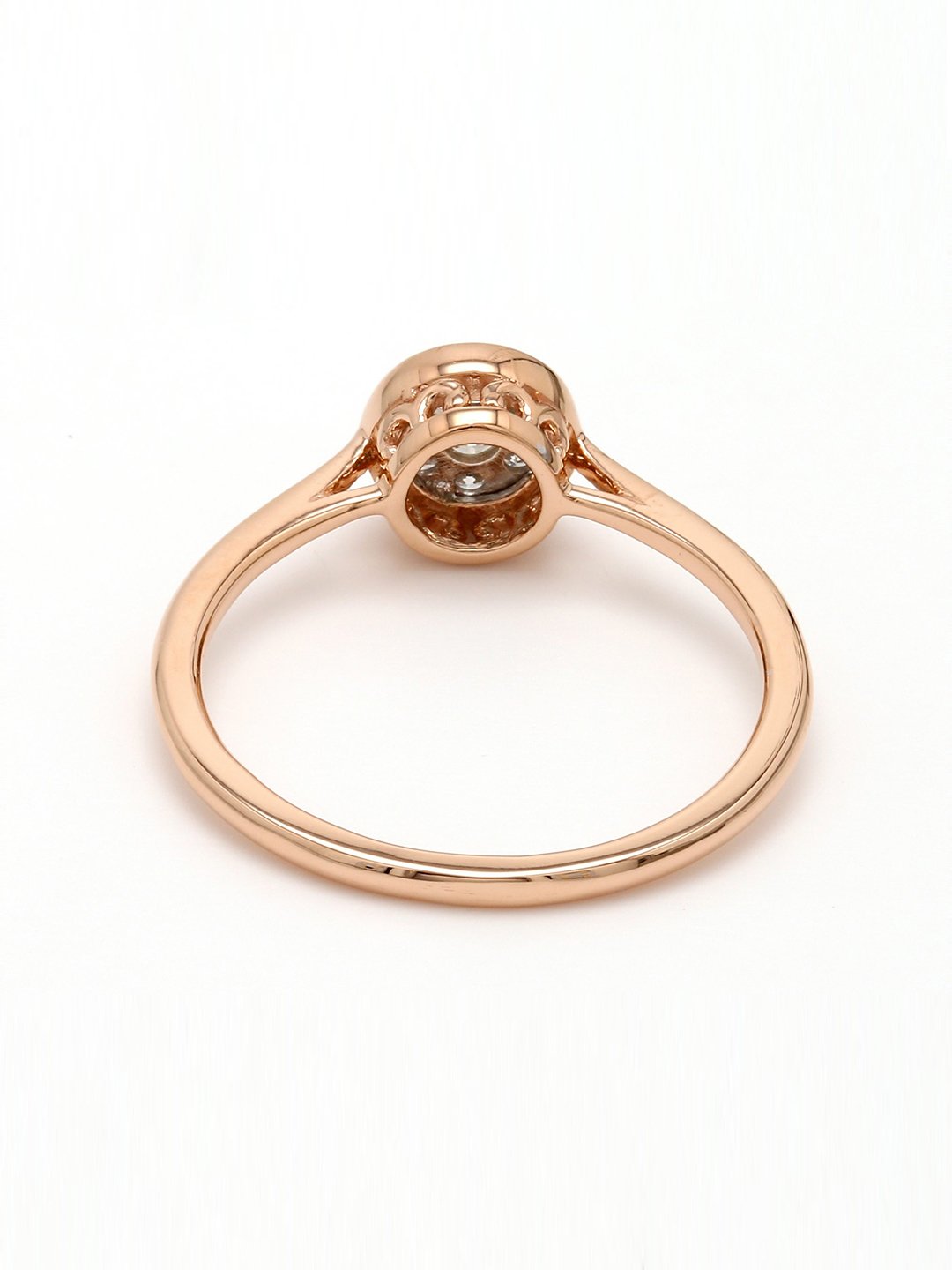Real Diamond Illussion Cluster Ring - STOMBIL TRADE 