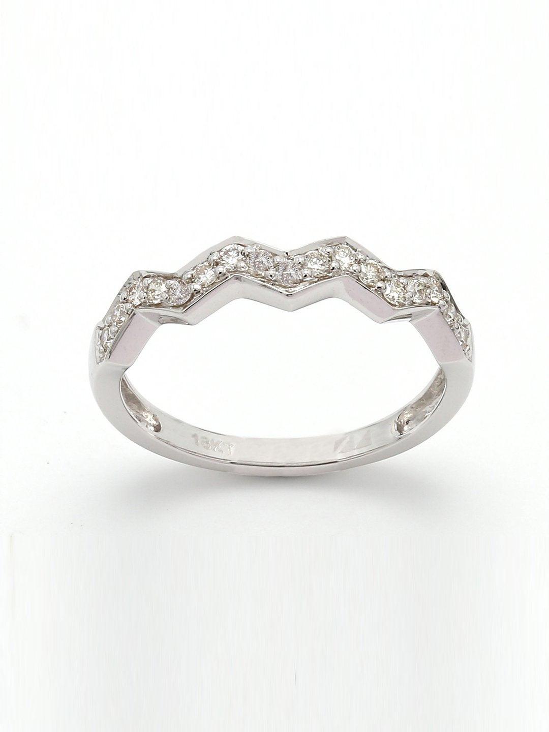 Real Diamond Band Ring - STOMBIL TRADE 